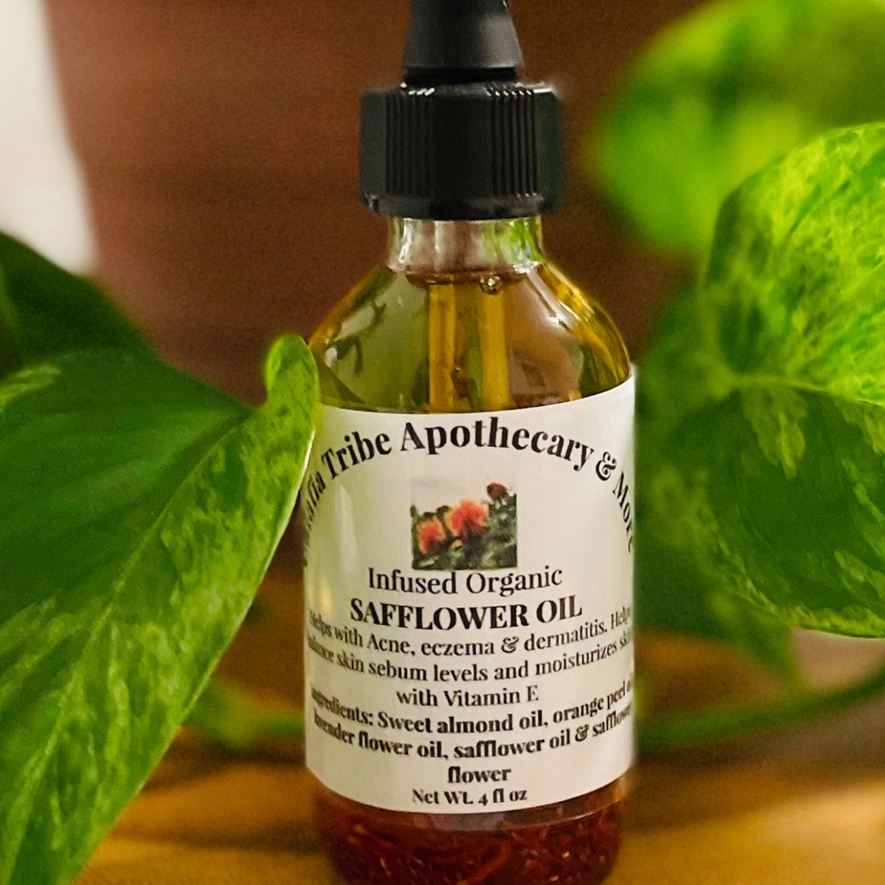 2 oz. Infused Organic Safflower Face Oil
